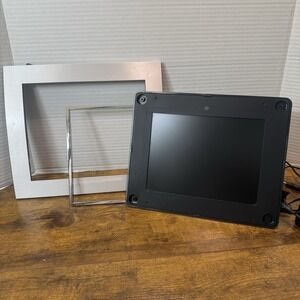 COBY Y2K  7" Digital Photo Frame Tested Adapter Included DP-847-128 NO REMOTE
